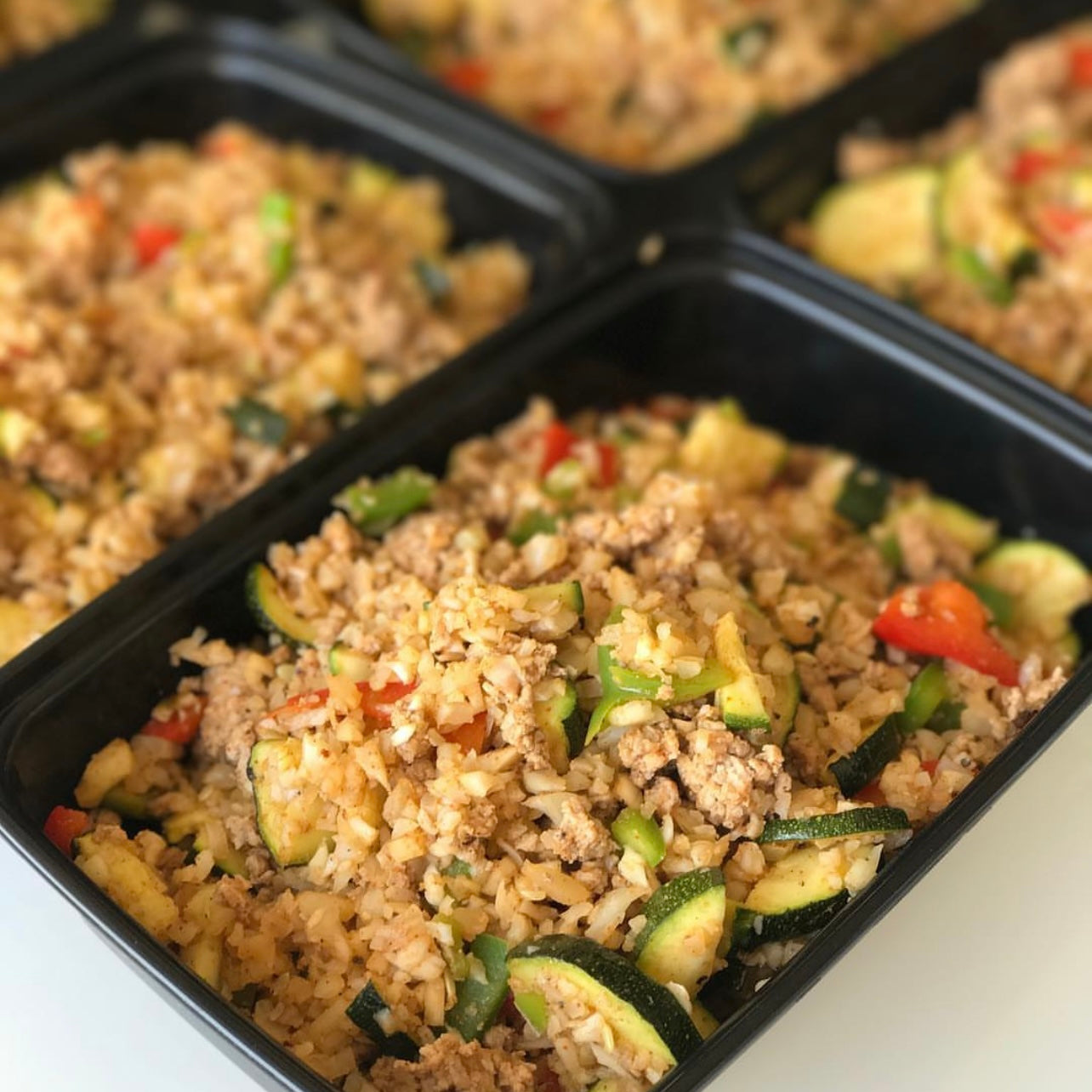 Low Carb Mexican Cauliflower Rice Bowls