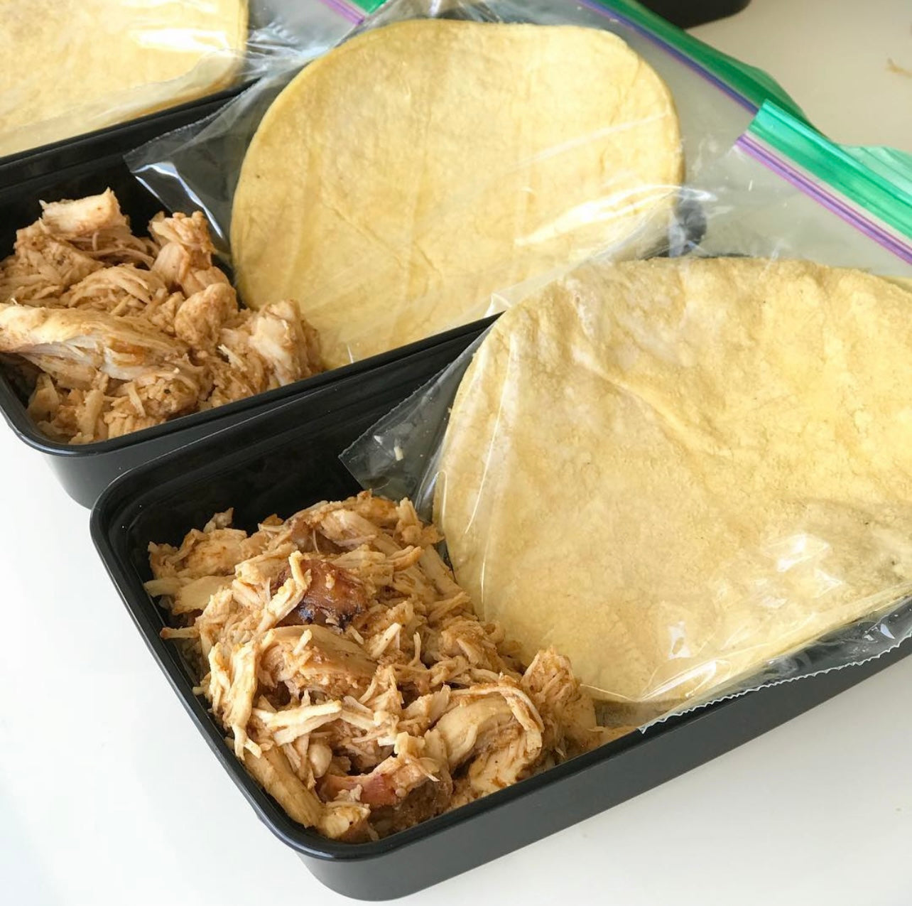 Salsa Verde Chicken Tacos