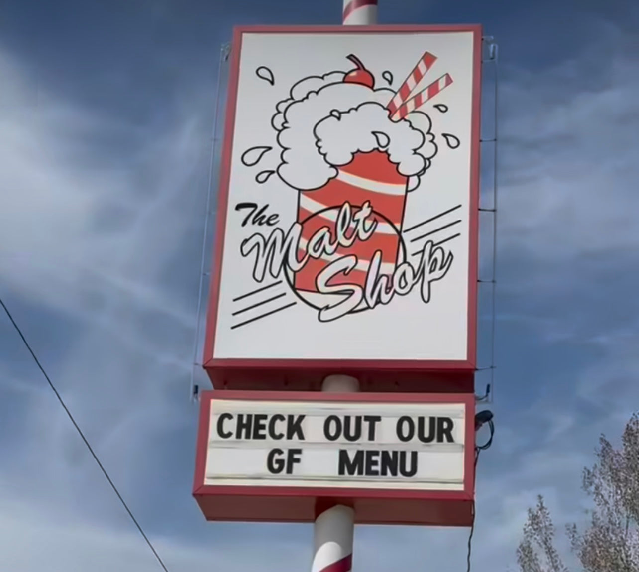 Ephraim Malt Shop GF Menu