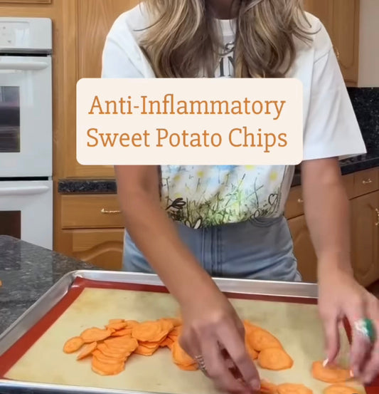 Anti-Inflammatory Sweet Potato Chips
