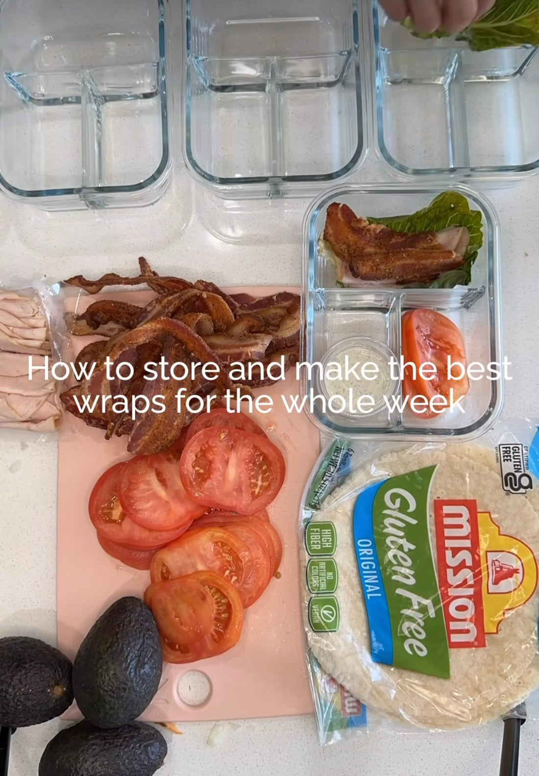 How to store and make the best wraps for the whole week