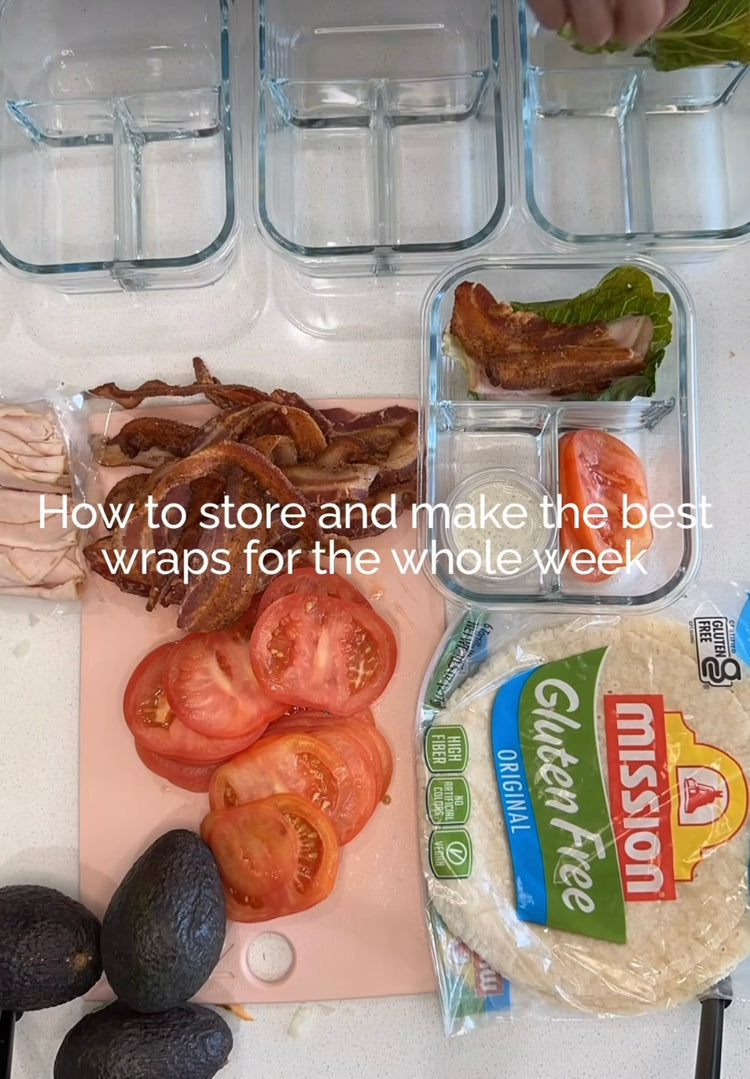 How to store and make the best wraps for the whole week Clean Monday