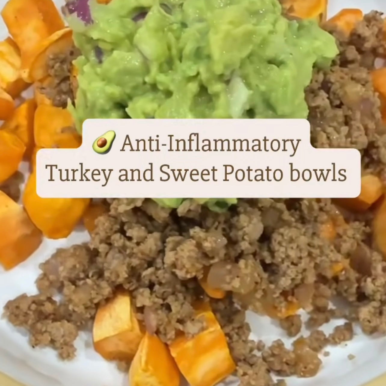 Anti-Inflammatory Turkey & Sweet Potato Bowls