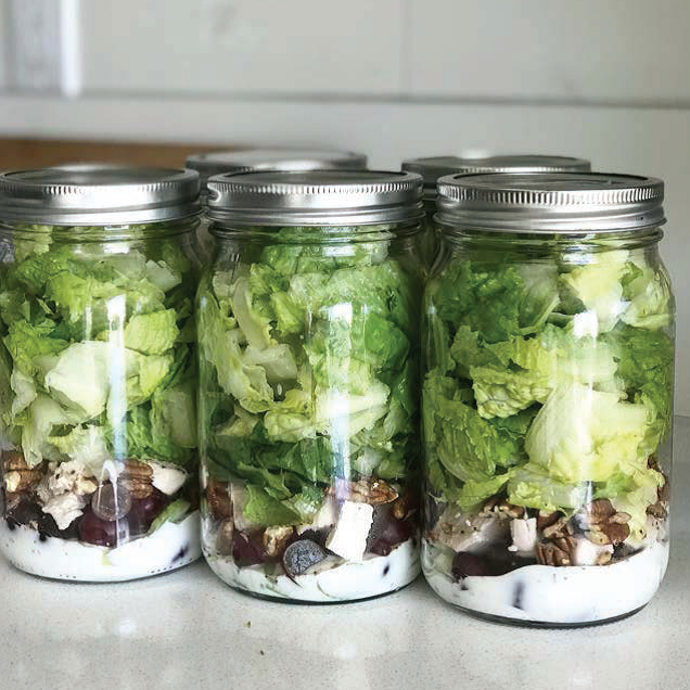 Mason Jar Chicken Salad