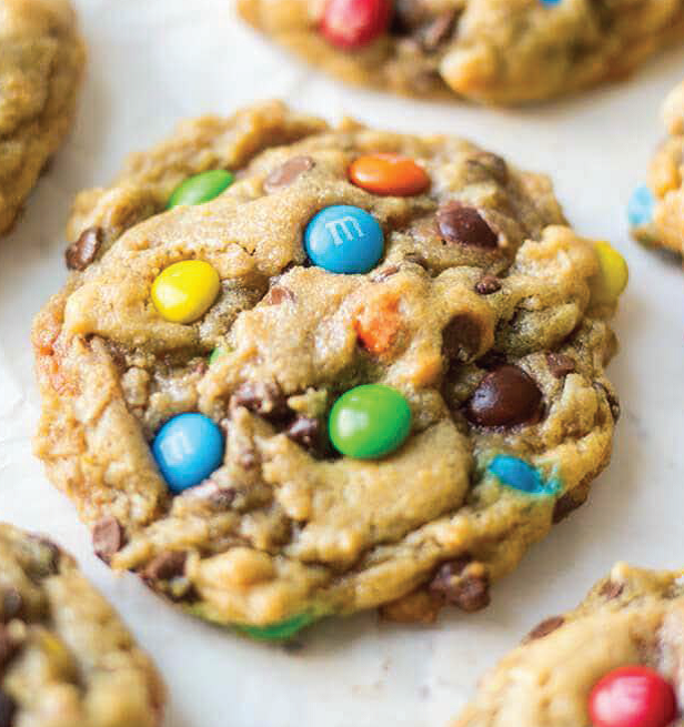 Gluten-Free M&M Cookies
