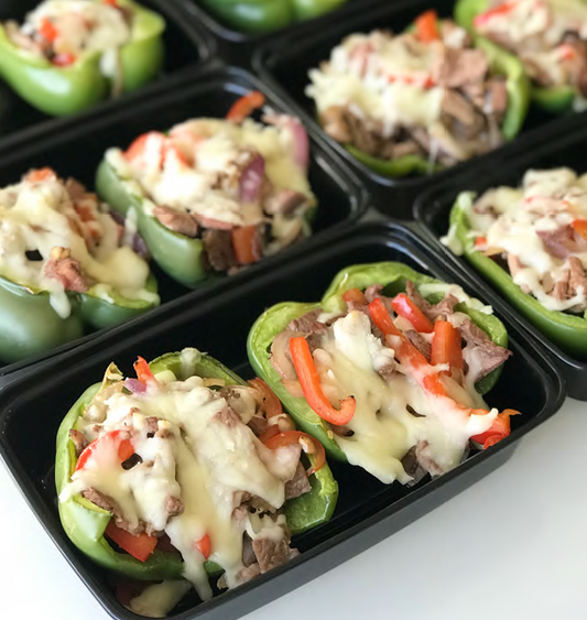 Philly Cheesesteak Stuffed Peppers