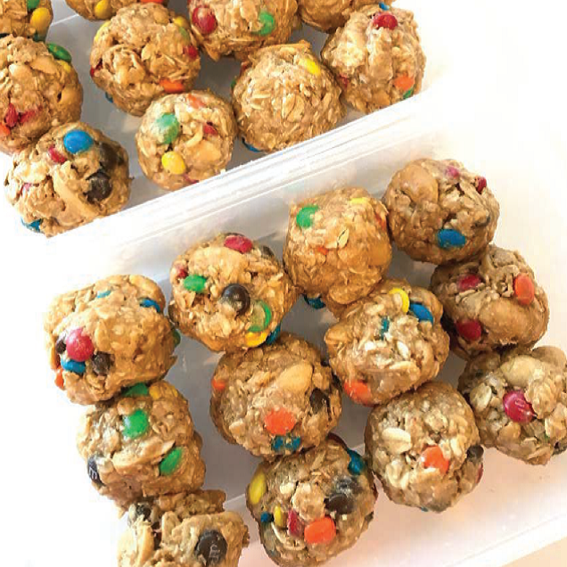 Trail Mix Energy Bites