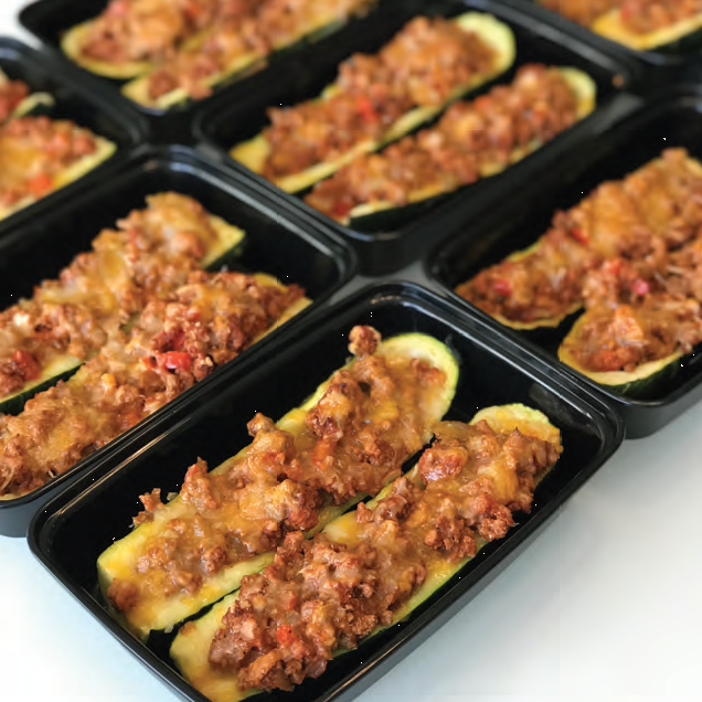 Turkey Taco Zucchini Boats 