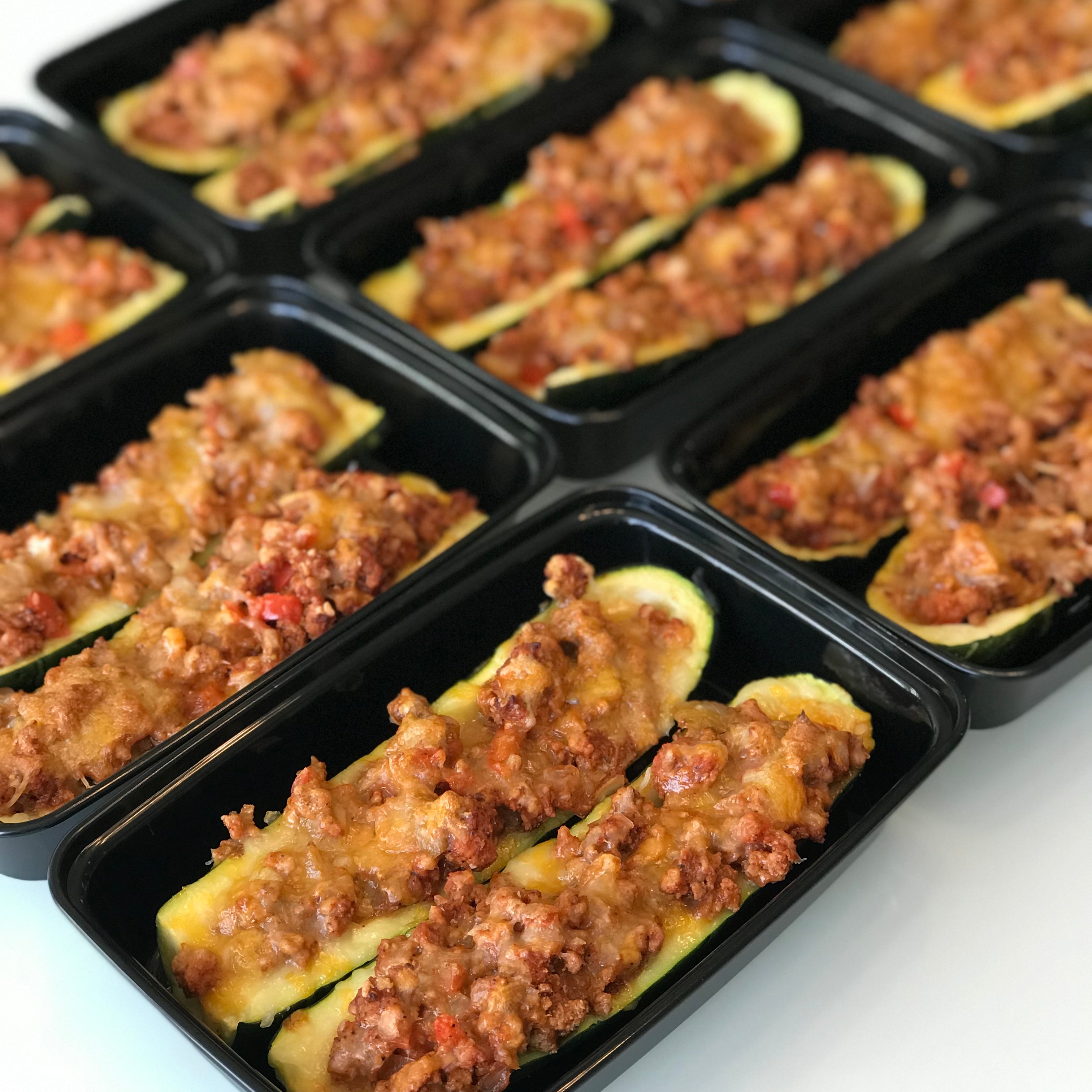 Gluten-Free Turkey Taco Boats