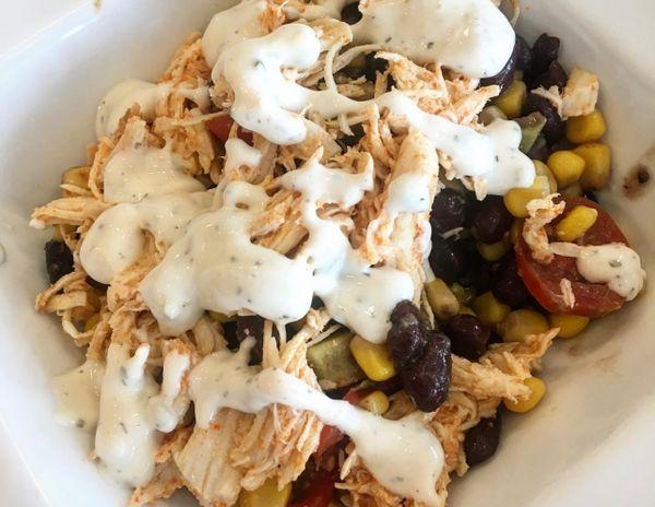 Healthy Buffalo Chicken Bowls