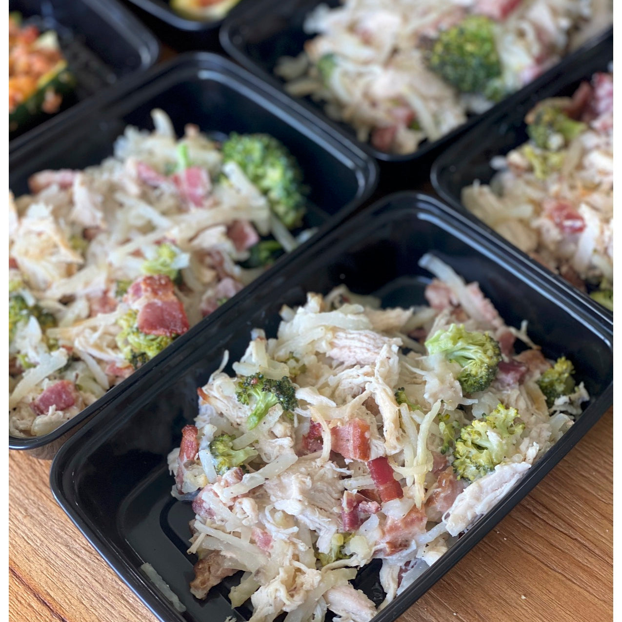 Chicken Alfredo Bake