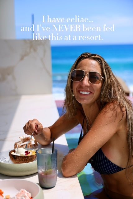 I have celiac… and I’ve NEVER been fed like this at a resort