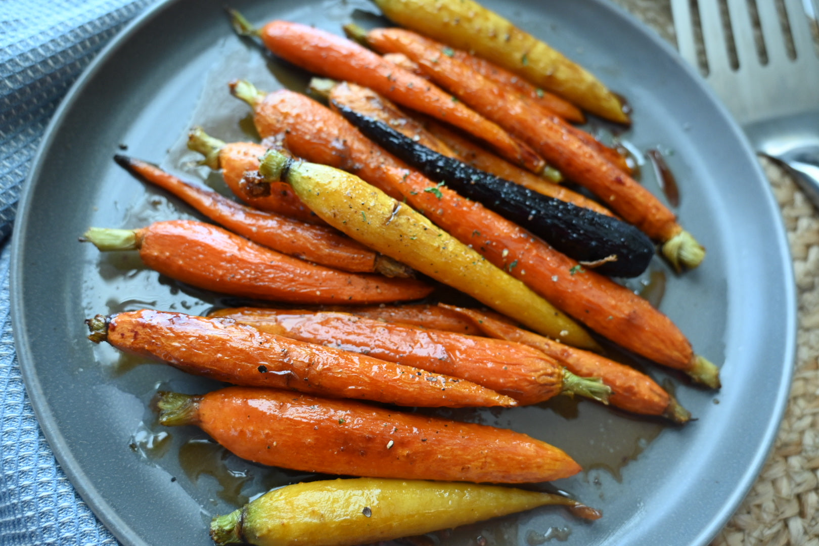 Teriyaki Roasted Carrots