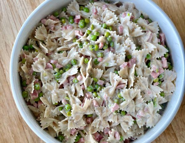 Ham and Pea Pasta