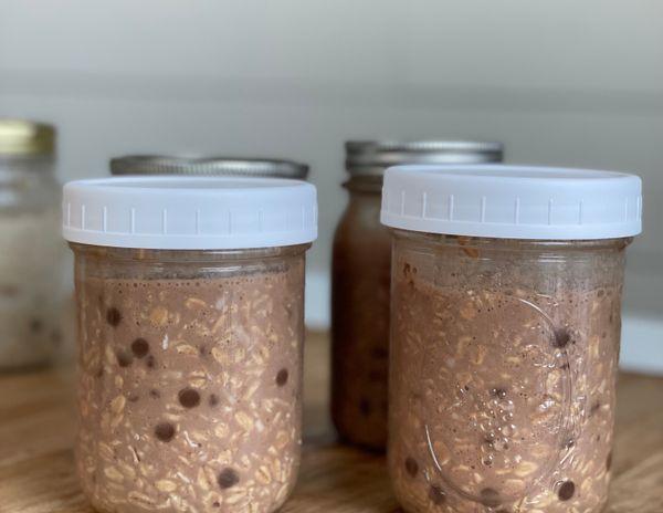 Almond Joy Overnight Oats