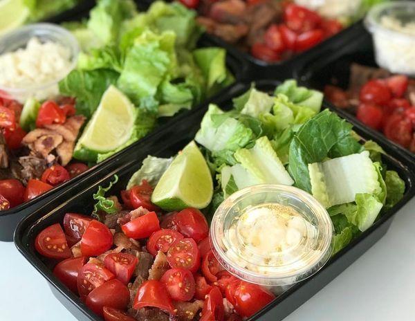 Steak Salad Bowls 