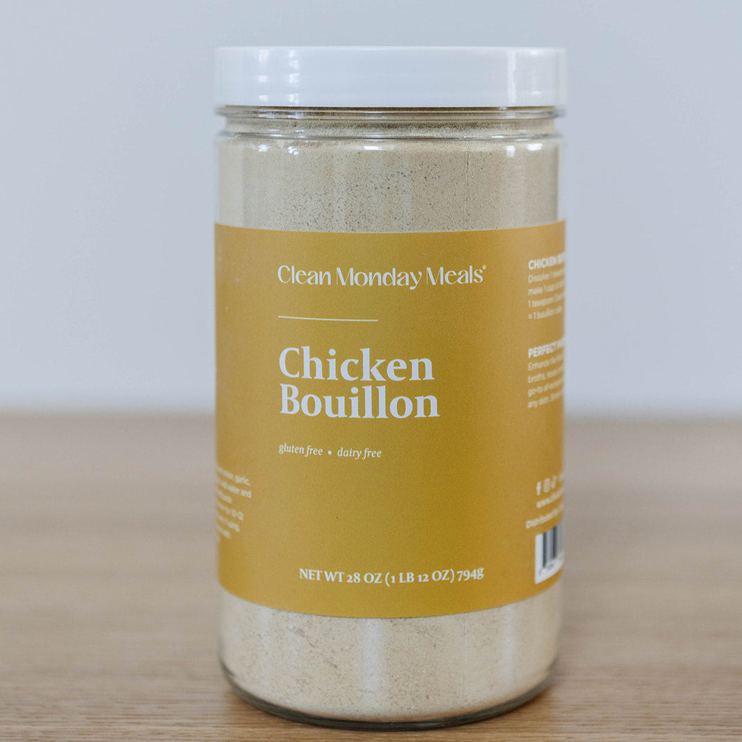 Clean Monday Meals Bulk Bouillon Bottle 