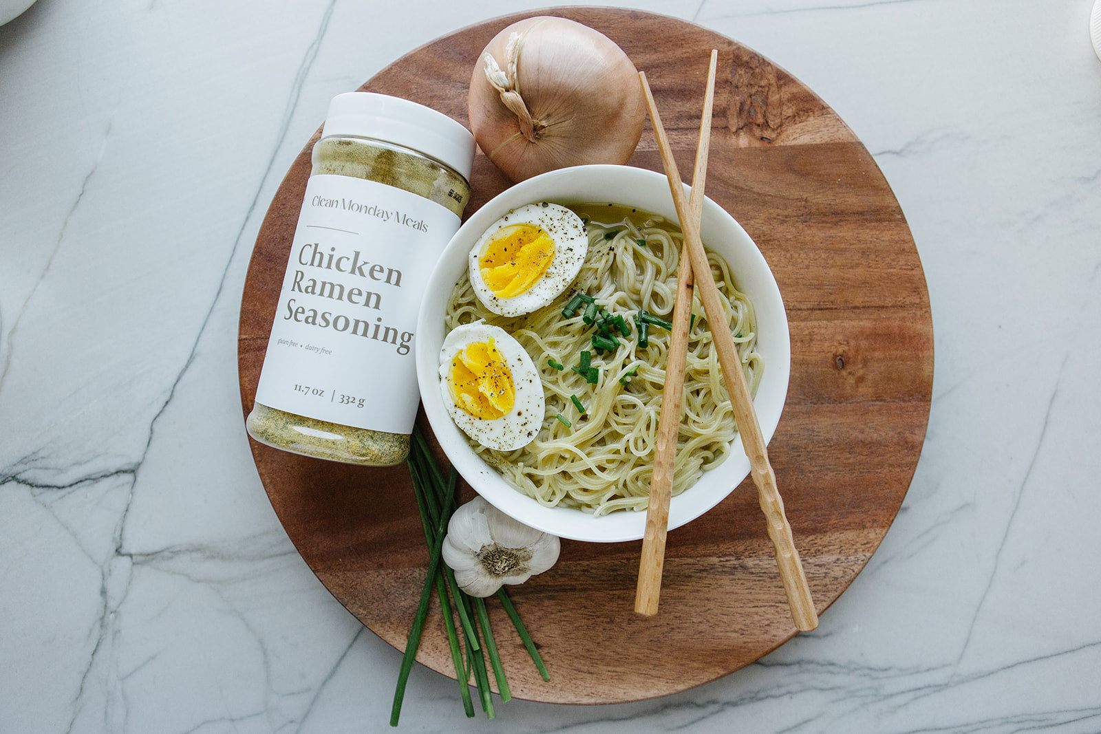 what is in ramen chicken seasoning