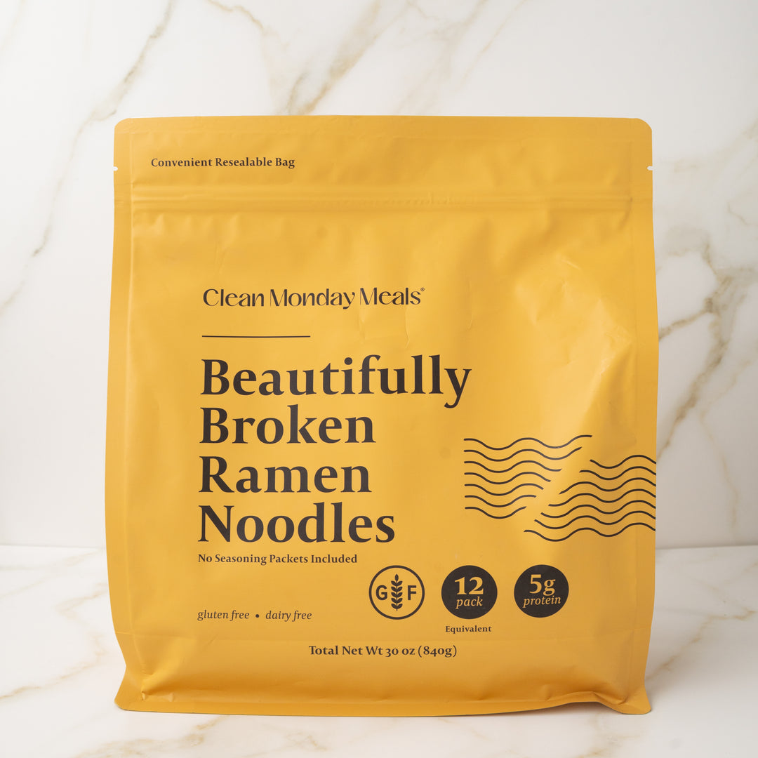 Beautifully Broken Ramen Noodles – Clean Monday Meals