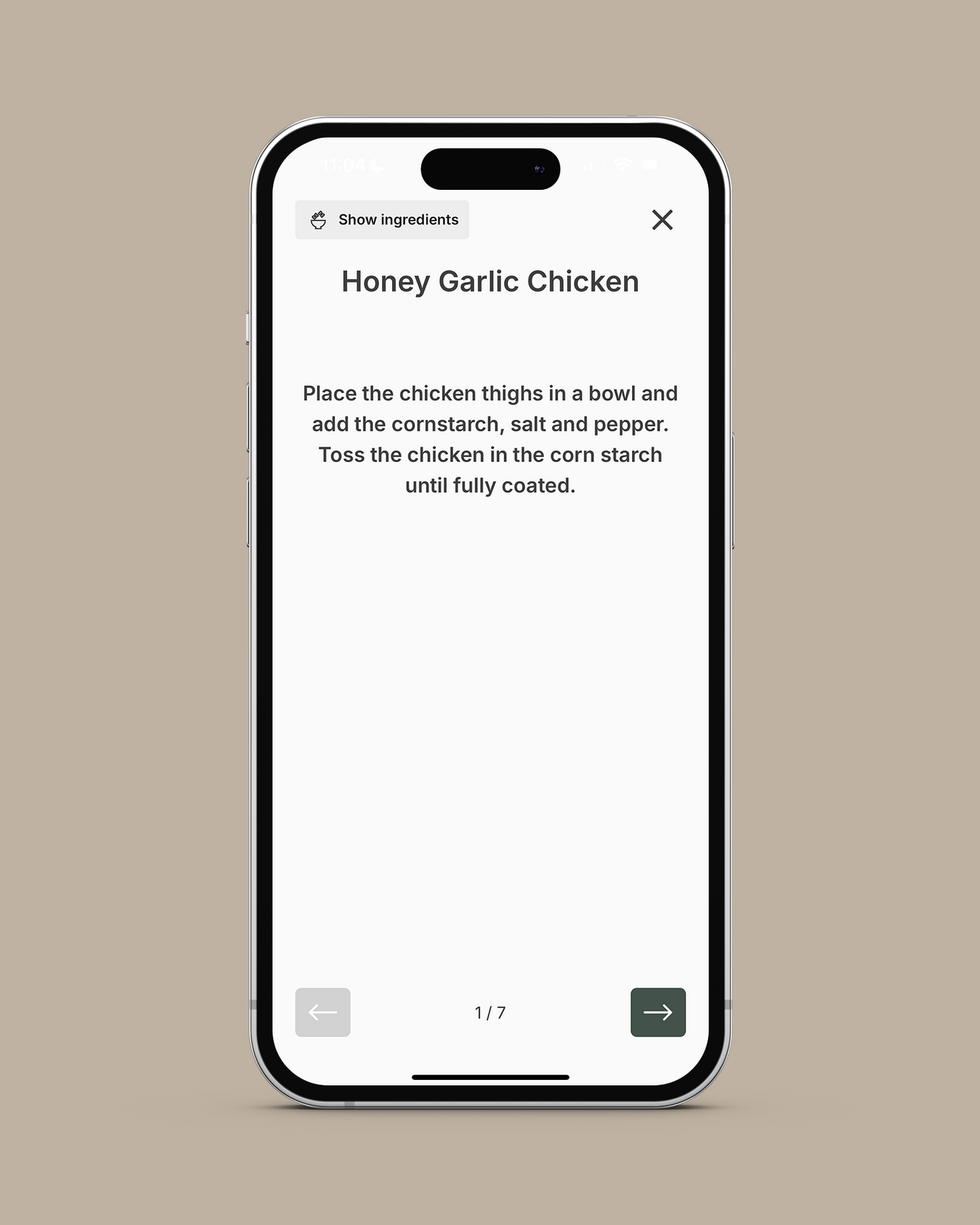 SimplyClean Recipe App