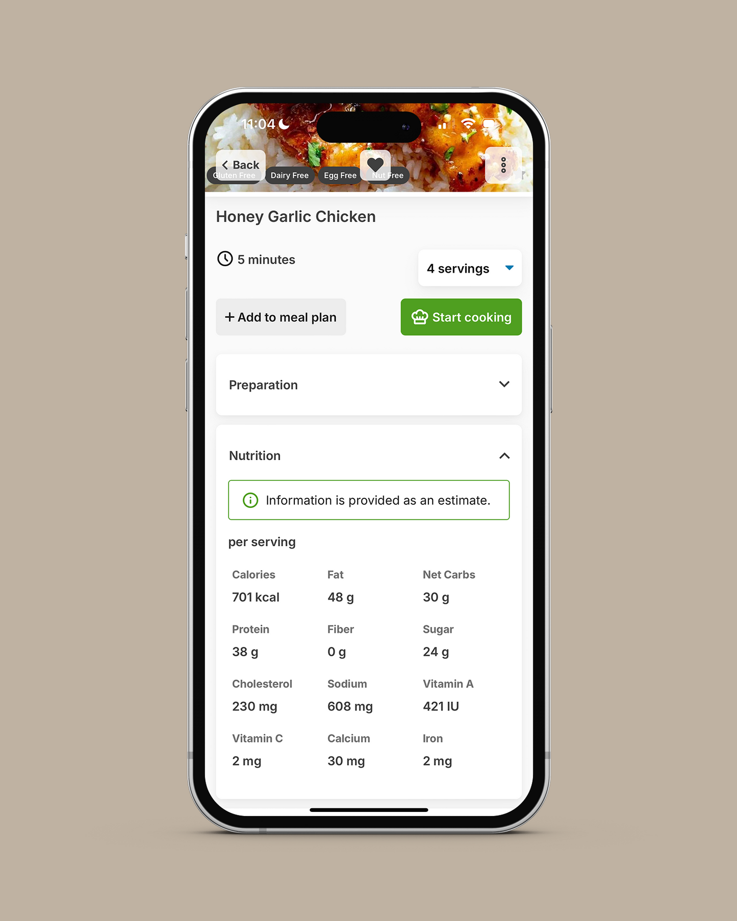 SimplyClean Recipe App