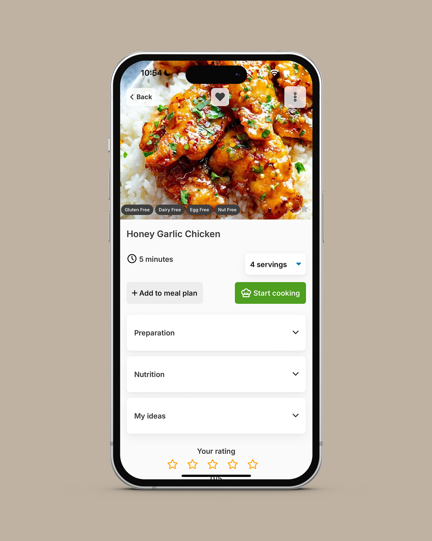 SimplyClean Recipe App