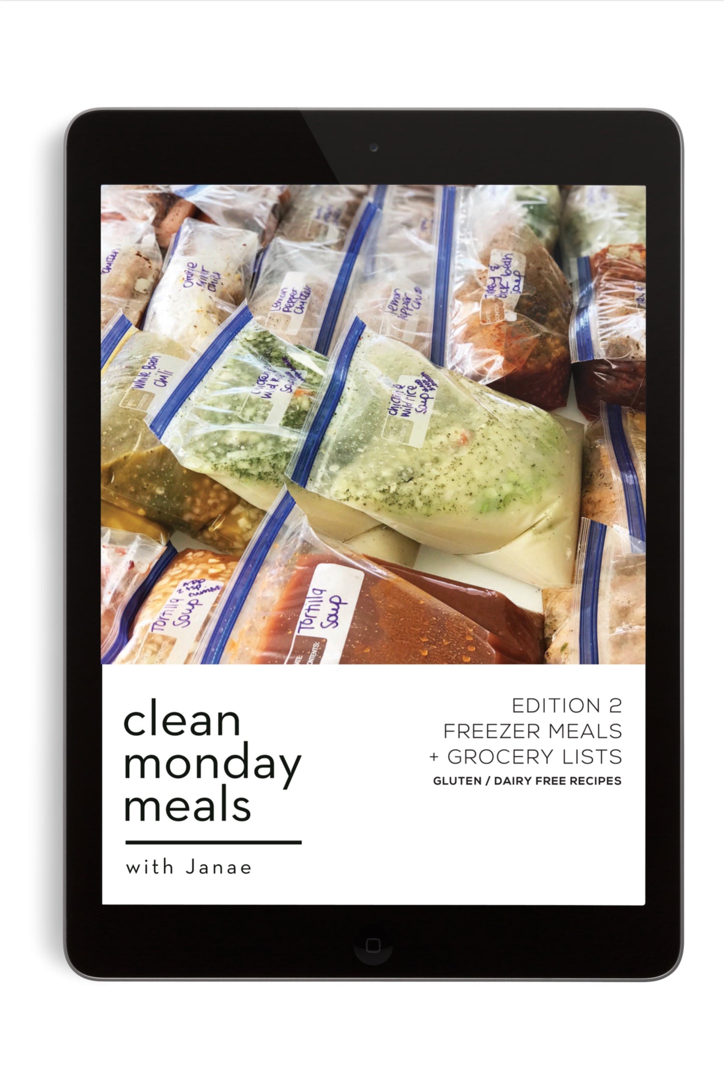 (Digital) 6 Book Bundle Clean Monday Meals